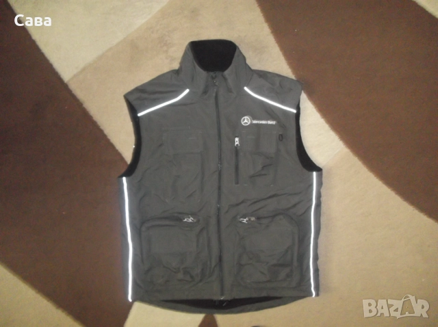 Елек MERCEDES-BENZ  мъжки,Л-ХЛ, снимка 2 - Спортни дрехи, екипи - 52110970