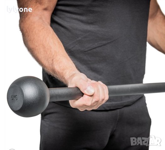 Стoманен Боздуган Macebell от  2 до 15 кг. * Въртяща се тежест Гира Щанга Чук, снимка 7 - Други спортове - 40663643