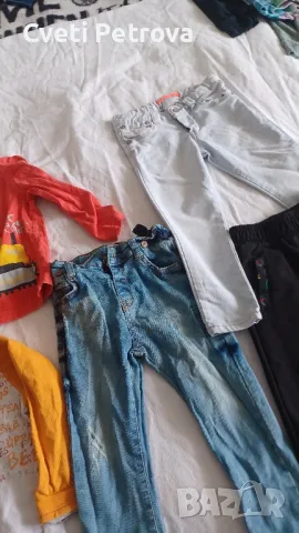 лот за дете на 2-3г ,долнища, грейка,дънки  памучни , снимка 2 - Детски панталони и дънки - 49476523
