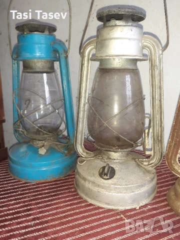Стари газови фенери и газови лампи, снимка 4 - Антикварни и старинни предмети - 52617587