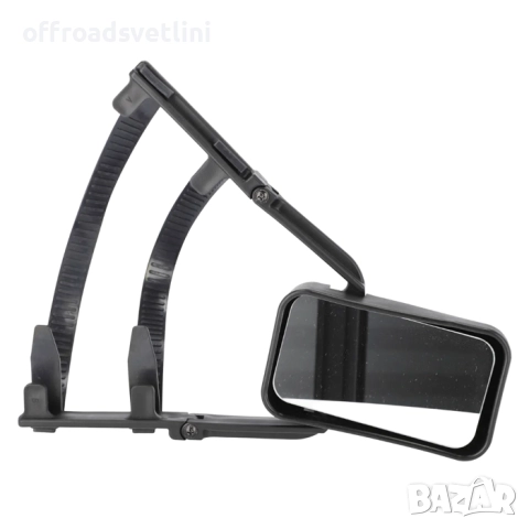 Огледало за каравана 142x78 мм помощно огледало за ремарке и платформа, снимка 2 - Аксесоари и консумативи - 52472059