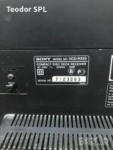 Sony HCD-RX55 , снимка 8 - Аудиосистеми - 49174410