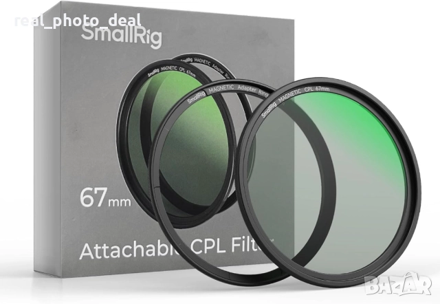 SMALLRIG 67mm Magnetic CPL - магниен филтър с кръгова поляризация - чисто нов