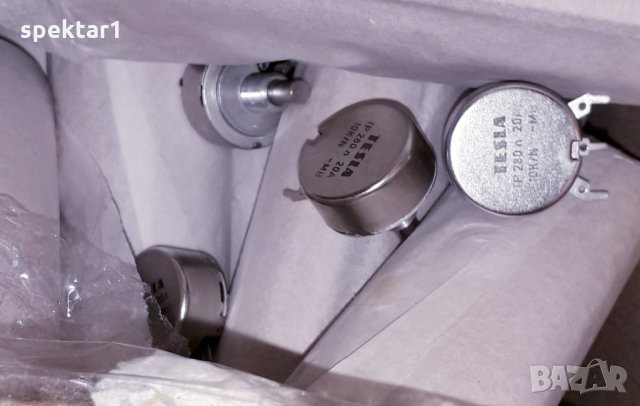 ТЕСЛА  TESLA линейни потенциометри за регулиране оборотите на честотния регулатори инвертори и др., снимка 1