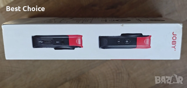 JOBY Wavo AIR, компактна безжична микрофонна система с двоен предавател, снимка 3 - Микрофони - 52931912