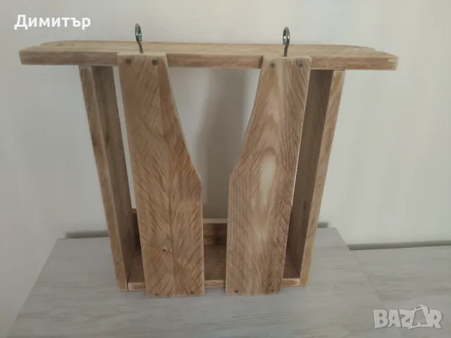 Дървена етажерка в Ретро стил !, снимка 7 - Етажерки - 50302619