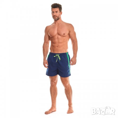 Мъжки бански с UV защита Zagano 5138 Navy Blue, снимка 4 - Водни спортове - 33071531