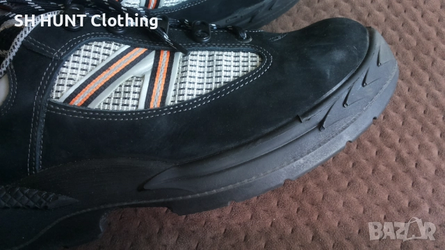 ARBESKO Leather Work Safety Shoes размер EUR 46 работни обувки естествена кожа с бомбе WS1-33, снимка 5 - Други - 51991928