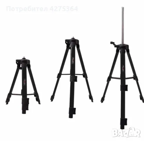 4D Лазерен Нивелир с 16 Линии (Четири Точков), Самонивелиращ се, със Зелен Лазер с тринога, снимка 3 - Измервателни инструменти - 48577645