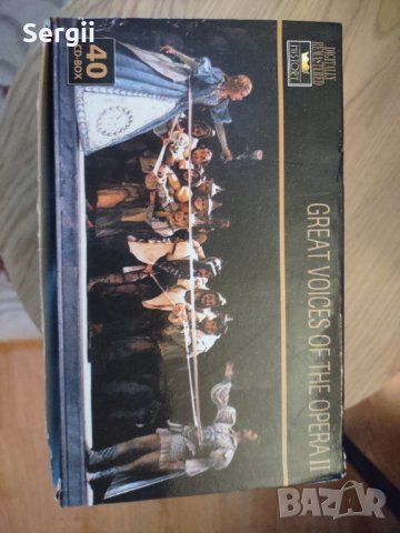 Сет 36 cd Great voices of the opera II, снимка 5 - CD дискове - 39128175