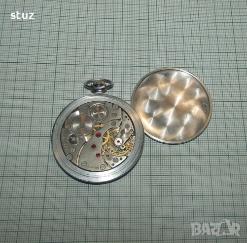 Джобен часовник Молния, снимка 8 - Антикварни и старинни предмети - 52886711