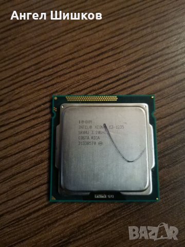 Intel Xeon E3-1235 3200MHz 3600MHz SR00J L2=1MB L3=8MB 95Watt Socket 1155
