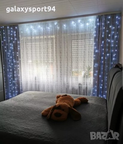 Black Weekend Коледни светеща Завеса в два цвята, снимка 4 - Лед осветление - 27163240