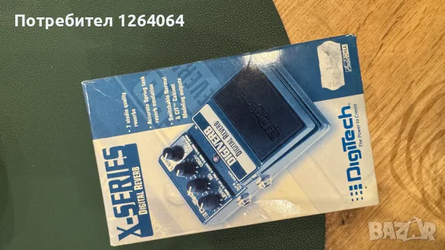 Digitech X-Series Digiverb Stereo Digital Reverb, снимка 2 - Китари - 48177478