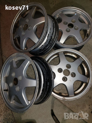 Алуминиеви Джанти 14цола 4x100 VW, снимка 4 - Гуми и джанти - 34200676