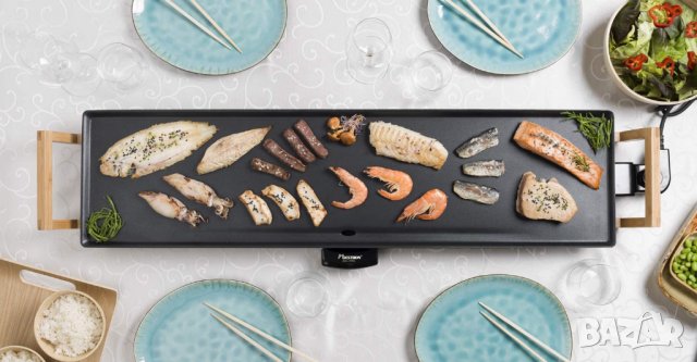 Bestron Asia Lounge ABP604BB Grill Plate XXL - За до 10 души, снимка 6 - Скари - 39619033