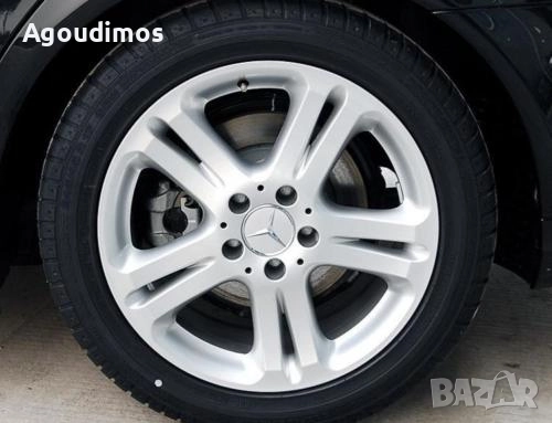 Комплект от 4бр. капачки за джанти Mercedes, снимка 2 - Аксесоари и консумативи - 52099571