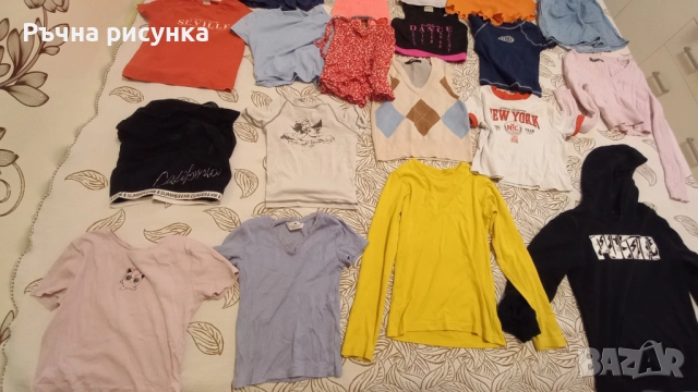 Огромен сет дрехи за момиче възраст 10-11 години -всичко за общо 50лв+ подарък яке, снимка 11 - Детски комплекти - 29659851