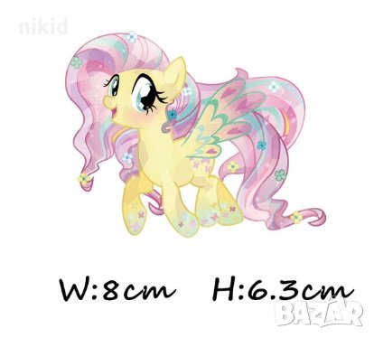 различни Малкото Пони My little Pony щампа термо апликация картинка за дреха блуза чанта, снимка 4 - Други - 28263177