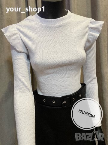 3 цвята дамска блуза рипс, снимка 2 - Блузи с дълъг ръкав и пуловери - 43370629