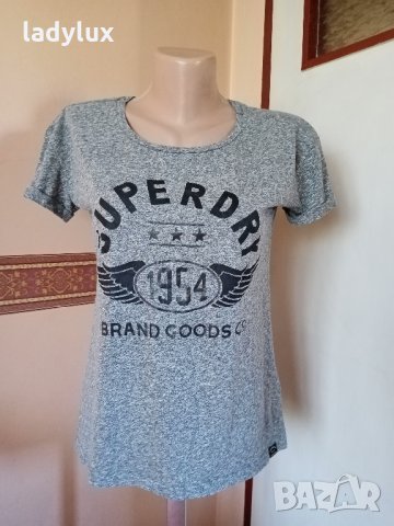 Super Dry 1954 Slim Boyfriend T-shirt, Оригинална. Код 1342 , снимка 3 - Тениски - 33377910