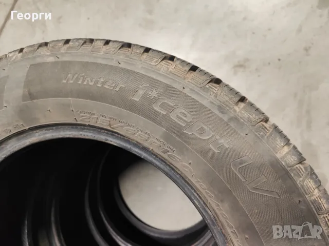 2бр.зимни гуми 215/65/16С Hankook, снимка 5 - Гуми и джанти - 48081281