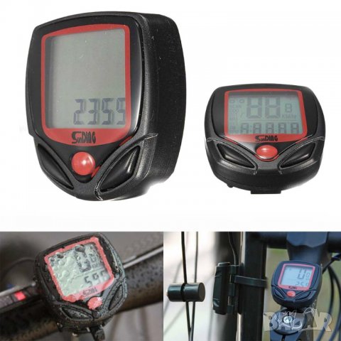 Компютър (Километраж) със кабел, за велосипед, снимка 2 - Аксесоари за велосипеди - 33144650