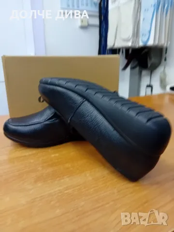Дам.обувки LОЕ- 3 естествена кожа черни, снимка 4 - Дамски ежедневни обувки - 49436603