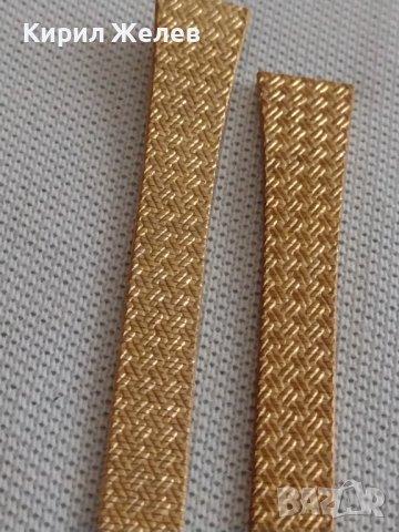 Две метални златисти маркови верижки/Q/Q за дамски часовник 42786, снимка 4 - Каишки за часовници - 43894741