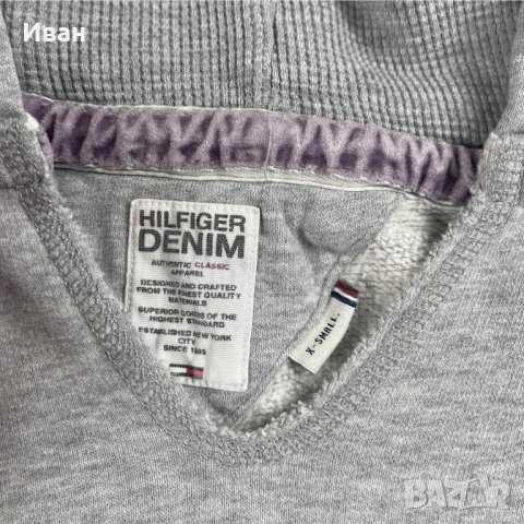 Дамски суитшърт с качулка Tommy Hilfiger размер XS New York, снимка 8 - Суичъри - 42967973