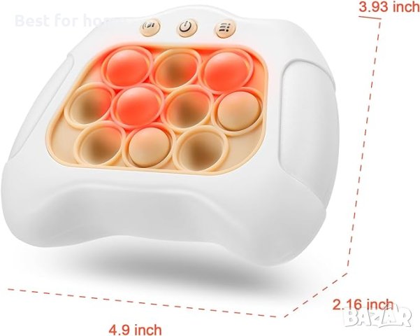 SIENBOR Quick Push игрова конзола, 4 режима на игри, 120 нива, снимка 7 - Образователни игри - 44124125