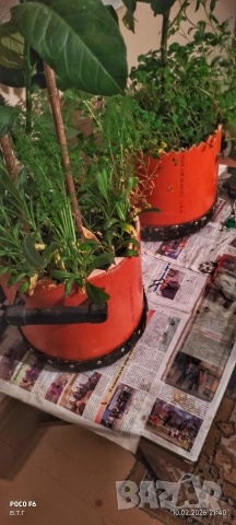 изработвам и продавам саксий от пластмасови бутилки, снимка 5 - Други стоки за дома - 53433937