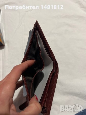 Портмоне от естествена кожа , снимка 3 - Портфейли, портмонета - 43661151