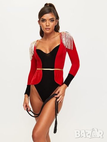 Облекло Ann Summers Ringmaster в червено, размер М, снимка 2 - Комплекти - 43586179