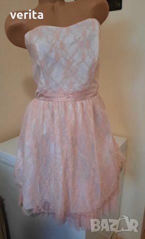 Нежна рокля , снимка 2 - Рокли - 33377927