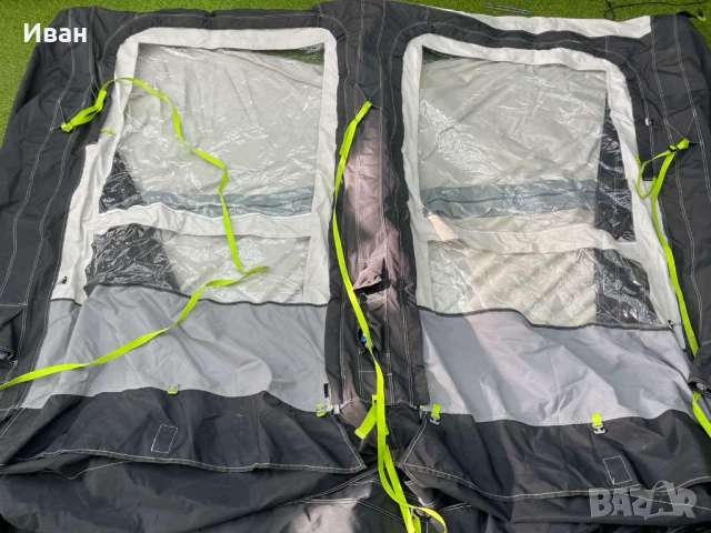 НАДУВАЕМ ФОРСЕЛТ ЗА КЕМПЕР- KAMPA MOTOR RALLY AIR PRO 260 XXL.ВИСОЧИНА НА МОНТАЖ МЕЖДУ 280-295 СМ, снимка 12 - Палатки - 51378058