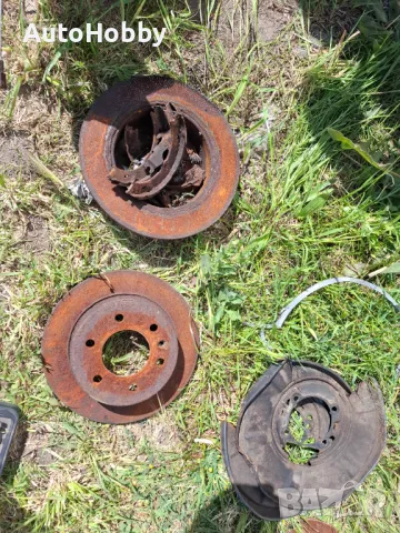 Полуоски с ABS гривни , спирачни дискове задни W906 Mercedes Sprinter Мерцедес Спринтер , снимка 4 - Части - 50136887