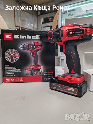 Ак. ударна бормашина EINHELL TE-CD 18/44 Li 18 V, 44.00 nm, 2.50 Ah