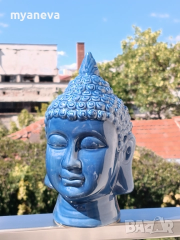 Порцеланови глава на Буда в поза релакс и медитация. , снимка 7 - Статуетки - 51762423