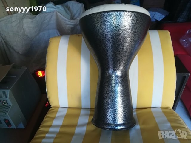 СИВА ПЕРЛА-ТАРАМБУКА ОТ СИРИЯ 41Х26СМ, снимка 5 - Ударни инструменти - 28545081