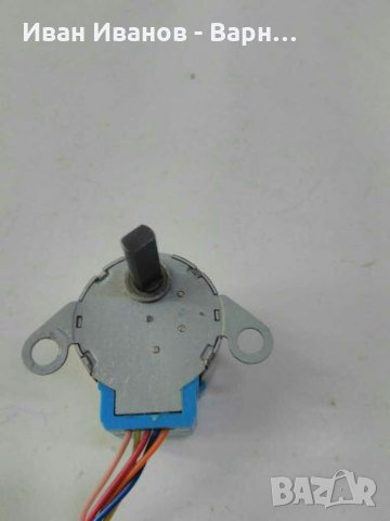 Стъпков  двигател, мотор, моторче  12 волта  24 YJ4 - B  DO  HuaXlag, снимка 1