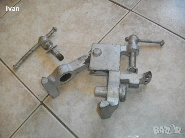 Менгеме Ковашко-Немско-Походно/Преносимо-Захват 45мм-Челюсти 65мм-Отлично-Ковано Желязо-Масивно, снимка 11 - Менгемета - 33290252