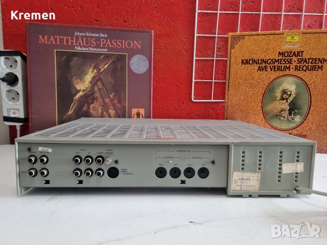 усилвател PHILIPS F 4121, снимка 4 - Ресийвъри, усилватели, смесителни пултове - 53402352
