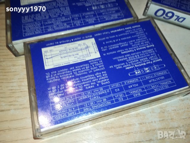 HITACHI DL60 MADE IN JAPAN-ORIGINAL TAPE 0212231920, снимка 15 - Аудио касети - 43243923