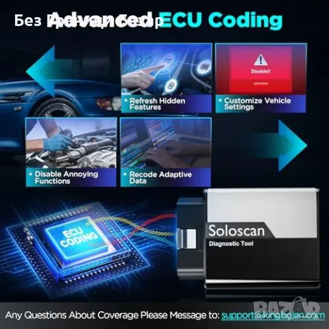 Нов Диагностичен скенер BMW MINI с 50+ ресет функции и активни тестове, снимка 6 - Друга електроника - 49591773