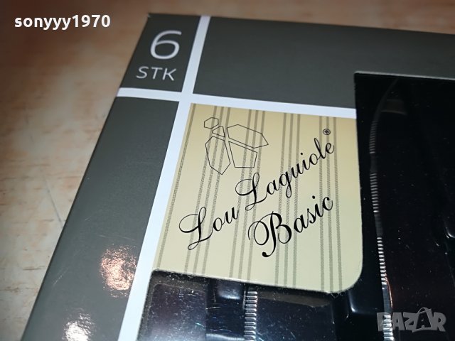 lou laguiole 6бр маркови френски ножа 1106211945, снимка 9 - Антикварни и старинни предмети - 33186295