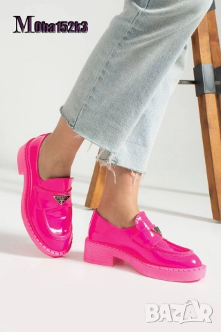 мокасини prada, снимка 3 - Дамски обувки на ток - 51457887