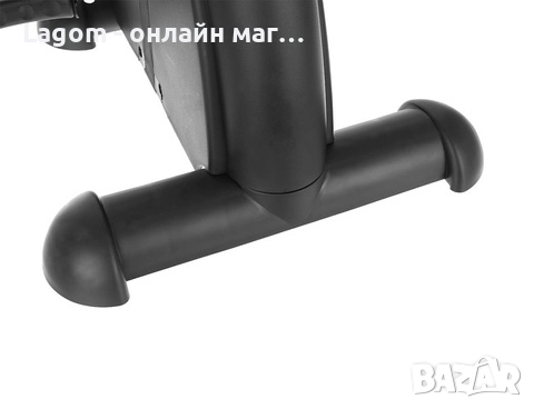 Мини велоергометър с LCD дисплей, колело за раздвижване и рехабилитация, черен, снимка 11 - Други - 52560917