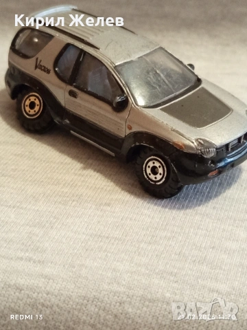 Метална количка ISUZU CROSS за КОЛЕКЦИЯ ДЕКОРАЦИЯ 44149