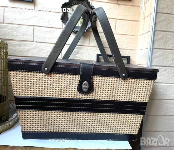 Красива кошница за пикник от Англия 